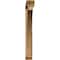 Ekena Millwork Thorton Traditional Smooth Bracket w/ Offset Brace, Western Red Cedar, 5 1/2"W x 44"D x 44"H BKT0604X44X44THR01SWR - alternate 3